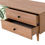 Длинная ТВ-тумба с принтом на ящиках Elise TV Stand варинант исполнения - 4 | Loft Concept в Екатеринбурге