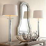 Зеркало в серебристой фигурной раме Silver Reflection варинант исполнения - 2 | Loft Concept в Екатеринбурге