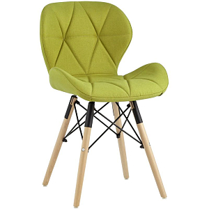 Стул Jeroen Chair Рогожка Цвет Лайм