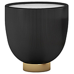 Круглый приставной стол Ruelly Black Coffee Table варинант исполнения - 1 | Loft Concept в Екатеринбурге