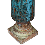 Антикварная колонна из массива тика Unique Indian Antique Column варинант исполнения - 3 | Loft Concept в Екатеринбурге
