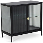 Сервант двухдверный с рифленым стеклом The Keeper варинант исполнения - 1 | Loft Concept в Екатеринбурге