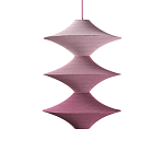 Подвесной вязаный розовый светильник «Звезда Востока 03» варинант исполнения - 1 | Loft Concept в Екатеринбурге