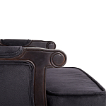 Кресло George Grand Armchair black velour варинант исполнения - 4 | Loft Concept в Екатеринбурге