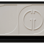 Тумбочка прикроватная с ящиком черно-серого цвета Noble Nightstand варинант исполнения - 4 | Loft Concept в Екатеринбурге