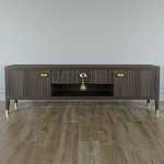 TV-тумба Дизайнерская Elsa Dreams Walnut варинант исполнения - 5 | Loft Concept в Екатеринбурге