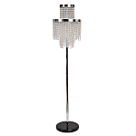 Торшер Хром с каскадом сияющих кристаллов Shining Waterfall варинант исполнения - 1 | Loft Concept в Екатеринбурге