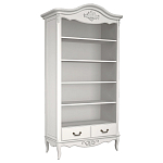 Стеллаж белый из массива бука с 5-ю полками White Provence варинант исполнения - 1 | Loft Concept в Екатеринбурге