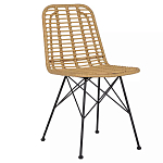 Стул с ротанговым плетением Wicker Stool без подлокотников варинант исполнения - 6 | Loft Concept в Екатеринбурге