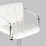 Барный стул с подлокотниками Honory White варинант исполнения - 7 | Loft Concept в Екатеринбурге