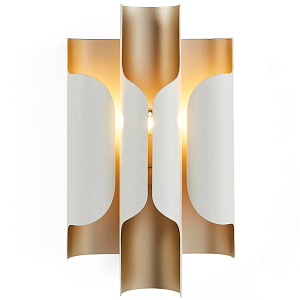 Бра из металла Dolton Wall Lamp White