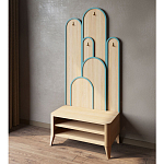 Вешалка «Байома» варинант исполнения - 2 | Loft Concept в Екатеринбурге