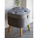 Пуф Leather with a snap варинант исполнения - 2 | Loft Concept в Екатеринбурге