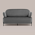 Диван в велюровой обивке серого цвета COLOR BLOCK варинант исполнения - 3 | Loft Concept в Екатеринбурге