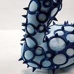 Экзотический синий фрукт статуэтка для интерьераTropical Fruit Pandora 8 варинант исполнения - 2 | Loft Concept в Екатеринбурге