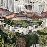  Гобелен Волшебный Лес в зеленых тонах Magic Forest I  варинант исполнения - 1 | Loft Concept в Екатеринбурге