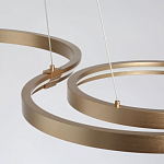 Люстра подвесная светодиодная в виде волнообразной ленты Ribbon Vortex варинант исполнения - 21 | Loft Concept в Екатеринбурге