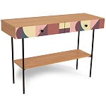 Консоль с принтом на ящиках Elise Console Table варинант исполнения - 16 | Loft Concept в Екатеринбурге