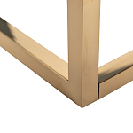 Консоль с ящиками зеркальная с золотым декором Gold Painted Mirror Console варинант исполнения - 4 | Loft Concept в Екатеринбурге