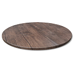 Стол журнальный c коричневой круглой столешницей на четырех металлических ножках Charm Coffee Table варинант исполнения - 2 | Loft Concept в Екатеринбурге