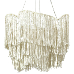Люстра Cream Color Beads Fringe Chandelier варинант исполнения - 1 | Loft Concept в Екатеринбурге