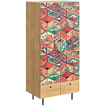 Шкаф с принтом Dominoes варинант исполнения - 1 | Loft Concept в Екатеринбурге