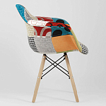 Стул с обивкой в стиле Patchwork варинант исполнения - 3 | Loft Concept в Екатеринбурге