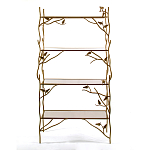 Стеллаж металлический с птичками Primavera варинант исполнения - 1 | Loft Concept в Екатеринбурге