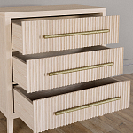 Комод Primo с 3 выдвижными ящиками Светлый дуб варинант исполнения - 6 | Loft Concept в Екатеринбурге