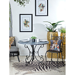 Столик кованный в прованском стиле Vaucluse варинант исполнения - 3 | Loft Concept в Екатеринбурге