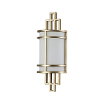 Бра с геометрическим каркасом и матовым белым цилиндрическим плафоном Feiss варинант исполнения - 1 | Loft Concept в Екатеринбурге