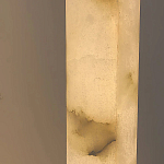 Торшер геометрический с тремя мраморными плафонами Marble Tripod варинант исполнения - 10 | Loft Concept в Екатеринбурге