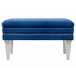 Мягкая банкетка с зоной для хранения Casket Blue варинант исполнения - 1 | Loft Concept в Екатеринбурге