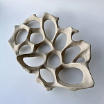 Блюдо «Бежевый коралл» варинант исполнения - 2 | Loft Concept в Екатеринбурге