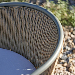 Садовое кресло с каркасом из стали Kenneth Chair варинант исполнения - 10 | Loft Concept в Екатеринбурге