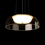 Подвесной светильник  с плоским прозрачным стеклянным плафоном Grada Light варинант исполнения - 8 | Loft Concept в Екатеринбурге