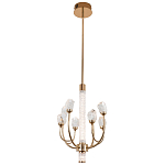 Люстра с декором в виде кристаллов из хрусталя Kenneth Crystal Stone Chandelier 8 варинант исполнения - 2 | Loft Concept в Екатеринбурге