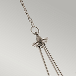 Люстра с прозрачными плафонами из пузырчатого стекла Kichler варинант исполнения - 8 | Loft Concept в Екатеринбурге