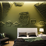 Барельеф OWLS варинант исполнения - 2 | Loft Concept в Екатеринбурге