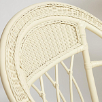 Комплект уличной мебели из ротанга Clara белый варинант исполнения - 3 | Loft Concept в Екатеринбурге