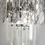 Бра Harmonica Crystal Chrome Wall Lamp варинант исполнения - 1 | Loft Concept в Екатеринбурге