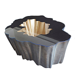 Кофейный стол Burl Exotic tree Coffee Table Brown варинант исполнения - 1 | Loft Concept в Екатеринбурге