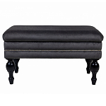 Мягкая банкетка с зоной для хранения Casket Dark Grey варинант исполнения - 1 | Loft Concept в Екатеринбурге