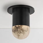 Потолочный светильник светодиодный с плафоном из натурального камня Purgatory варинант исполнения - 1 | Loft Concept в Екатеринбурге