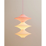 Подвесной вязаный розовый светильник «Звезда Востока 03» варинант исполнения - 3 | Loft Concept в Екатеринбурге