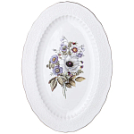 Обеденный сервиз из фарфора с рисунком цветов на 6 персон 23 предмета Garden Whisper Porcelain Set  варинант исполнения - 7 | Loft Concept в Екатеринбурге