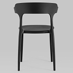 Черный стул из прочного PP-пластика JORIS варинант исполнения - 3 | Loft Concept в Екатеринбурге