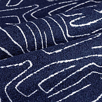 Мебельная ткань Букле синий цвет 140 см T3-8 варинант исполнения - 1 | Loft Concept в Екатеринбурге