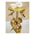 Столик приставной из металла с основанием в виде цветочной композиции Flower Arrangement Table варинант исполнения - 6 | Loft Concept в Екатеринбурге