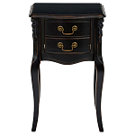 Тумба прикроватная из массива березы с 2-мя ящиками в стиле прованс Vintage варинант исполнения - 1 | Loft Concept в Екатеринбурге